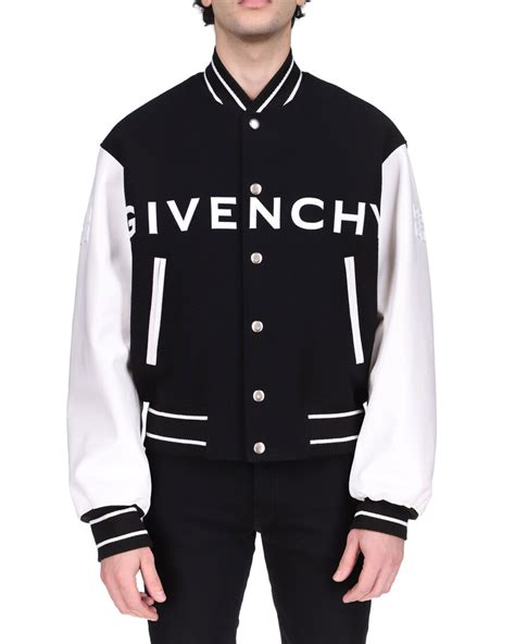 men givenchy varsity jacket|Men's Designer Varsity .